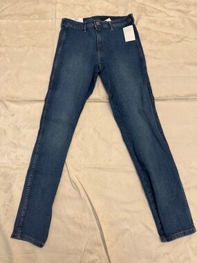H&M Indigo Blue Skinny Ankle High Waist High Straight Jeans size 28 Women’s H&M